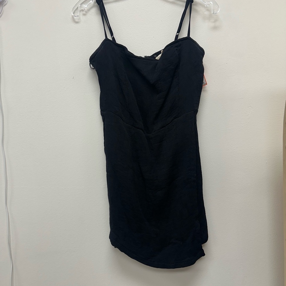 Black Strappy Romper